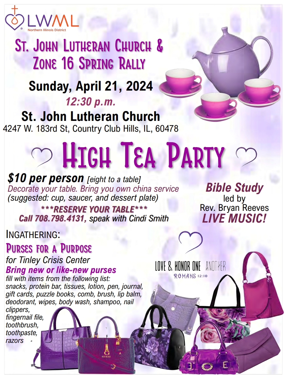 poster with details for the Spring Rally hosted by Zone 16 in Country Club Hills, IL.